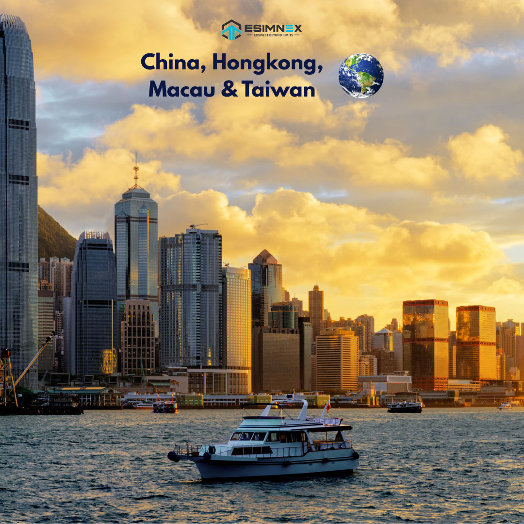 China, Hongkong, Macau, Taiwan